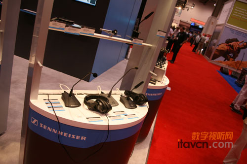 森海塞爾專業音響亮相Infocomm2010