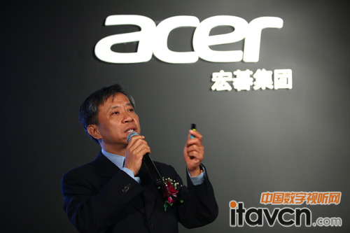 宏碁公司數(shù)位顯示事業(yè)總處長(zhǎng)蘇逸民