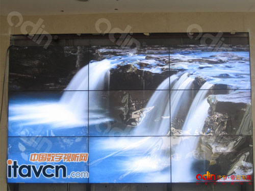 歐帝3×3液晶拼接墻系統