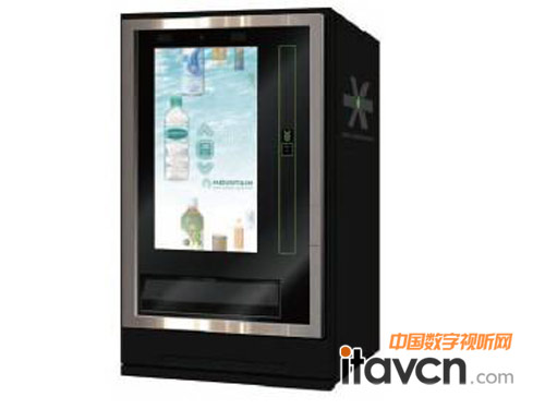 炫彩大屏彰顯售貨機與數字標牌多維集成