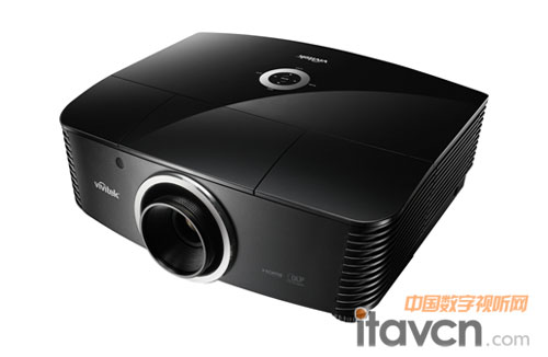 Vivitek(麗訊)H5095采用超靜音系統架構的弧形流線全新外觀