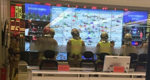 北京市領導慰問消防官兵，華平應急指揮系統傳遞真情